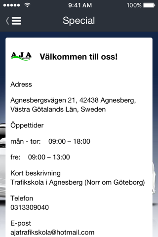 AJA Trafikskola screenshot 3