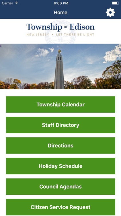 Township of Edison, NJ Mobile App