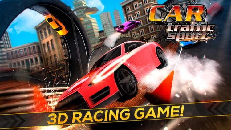 Car Traffic Sport Extreme | Cars Race Game Simulator for Kids Free