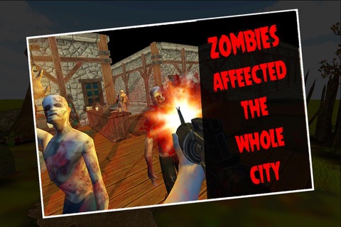 Zombie Frontier Underworld - Kill ghosts in infected city & shoot stupid zombies on highway screenshot 2