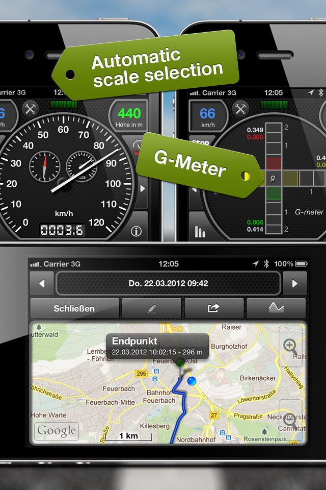 GPSSpeed HD: The GPS tool screenshot 3