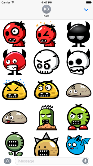 Horror Stickers: Monsters Pack(圖2)-速報App