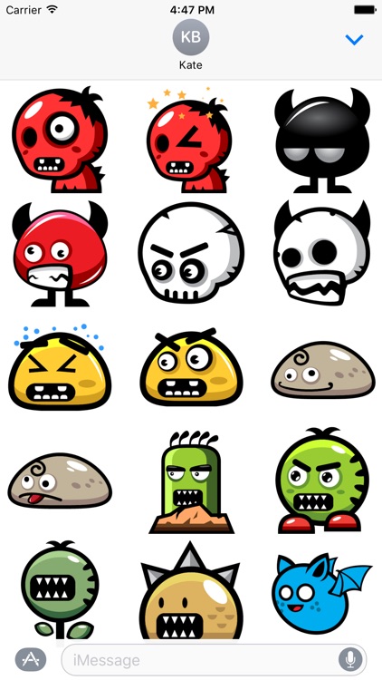 Horror Stickers: Monsters Pack