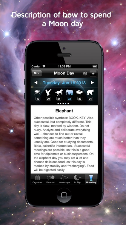 Moonganizer - Moon Calendar, Astrology & Organizer