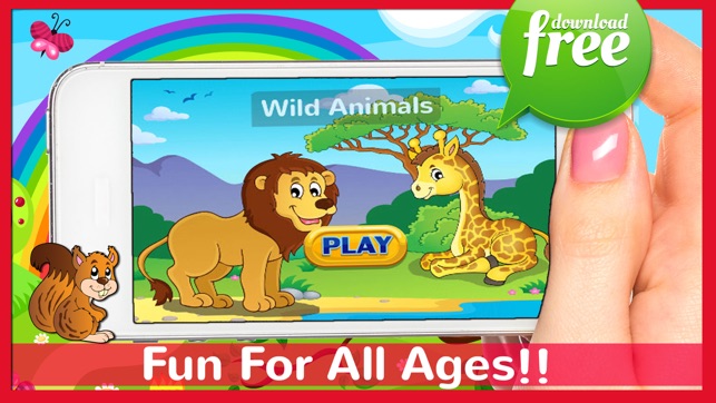 Animals Jigsaw Puzzles Fun Games Free For Toddlers(圖2)-速報App