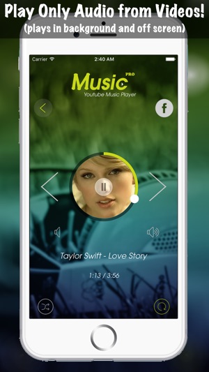 Music Pro Background Player for YouTube Video - Best YT Audi(圖1)-速報App