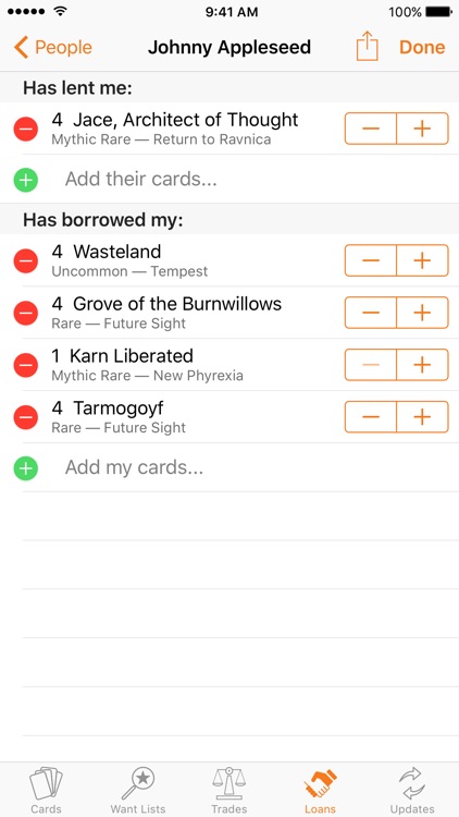 MTG Trades — Magic card prices and trading tools screenshot-4