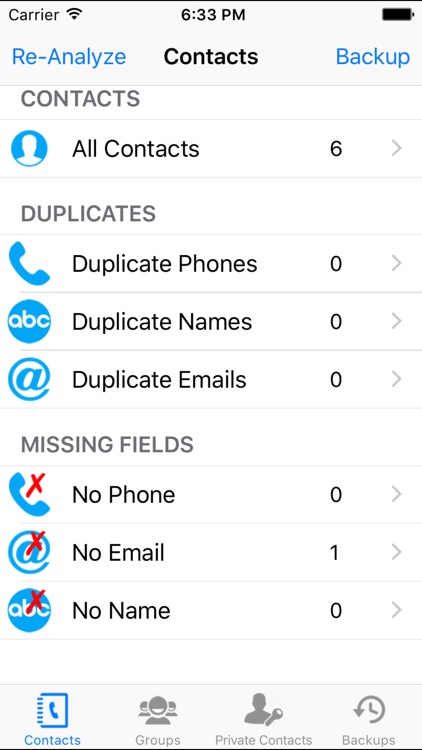 iContacts Pro - (Contacts Manager, Clean Duplicate, Group and Backup)