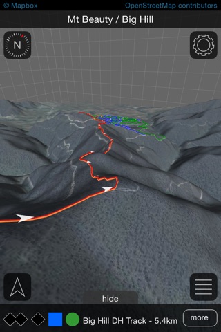 Roam MTB | 3D mountain bike trail maps screenshot 2