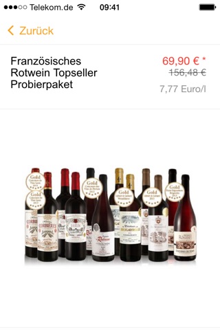 ebrosia Wein-Shop screenshot 4