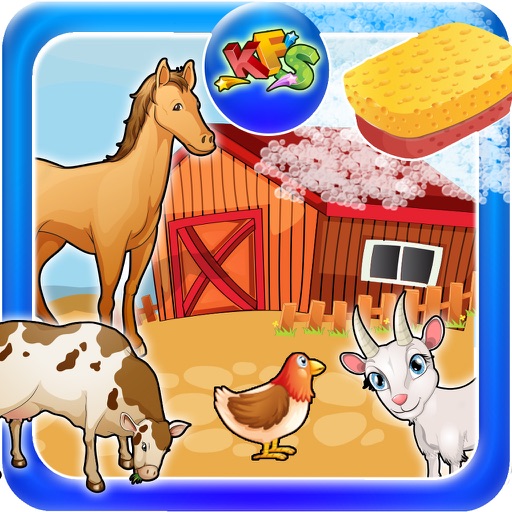 Farm Wash - House clean up and animal care fun for kids icon