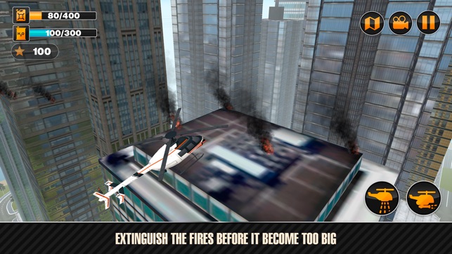 Emergency Fire Helicopter Simulator 3D(圖2)-速報App