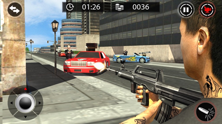 Mad Street Crime City Simulator 3D: Car Chase Game screenshot-3