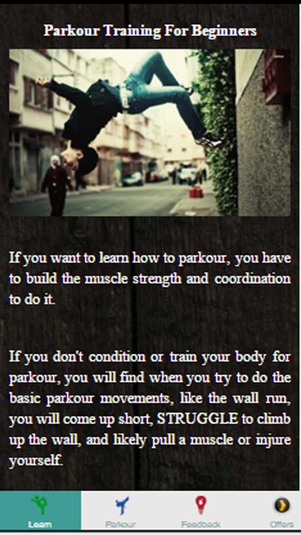 Parkour Training For Beginners