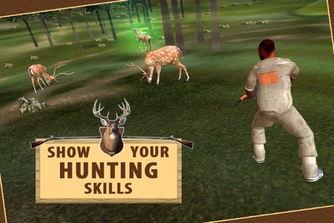 Deer Hunter Sniper Killer 2016 - Animal Sniper Hunting Game screenshot 3