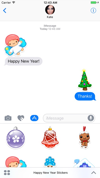 Happy New Year Stickers!