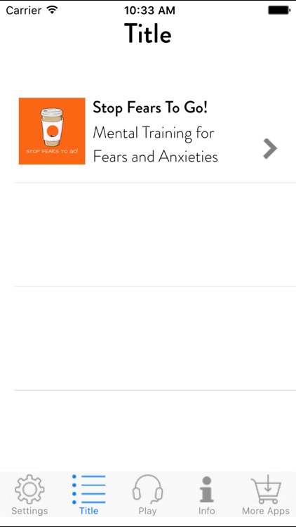 Stop Fears to Go! Mentaltraining bei Ängsten