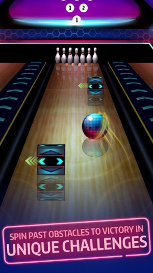 ‎Bowling Central - Online multiplayer, Puzzles, Tournaments, Apple TV support, Free game! Screenshot