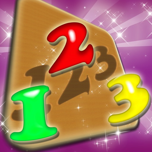 Learn Numbers With Wood Puzzle Match iOS App