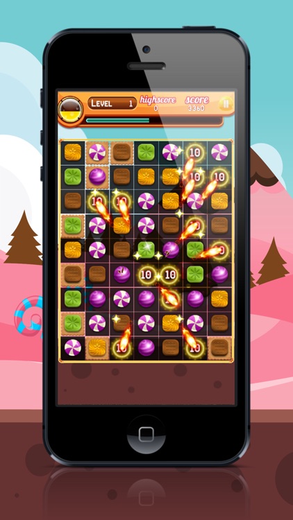 Candy Matcher Free - A seriously addictive Swap & Match-3 Puzzle Mania