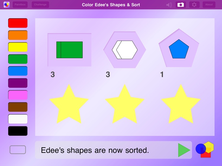 Color My Shapes & Sort screenshot-4