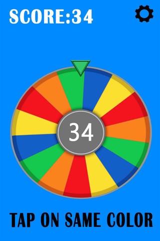 Twisty Wheel 2D - Spin the happy color wheel tap your color as it switch , get happy and relieve yourself and test your reflexes screenshot 4