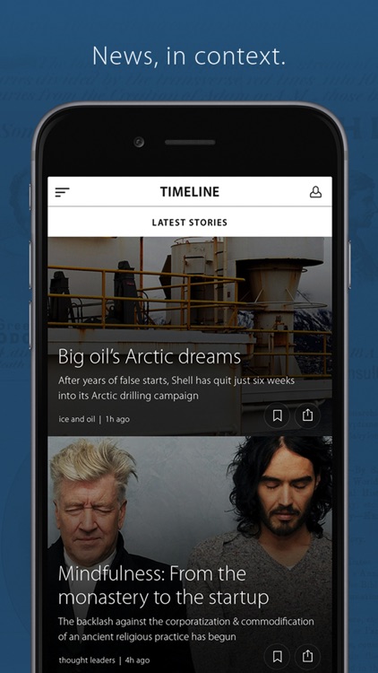 Timeline - News in Context screenshot-0