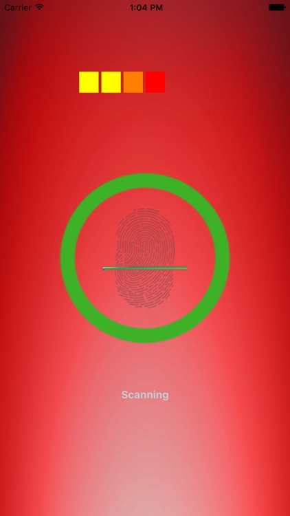 True Love Detector Finger Scan Test