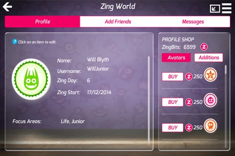 ZingUp Junior screenshot 2