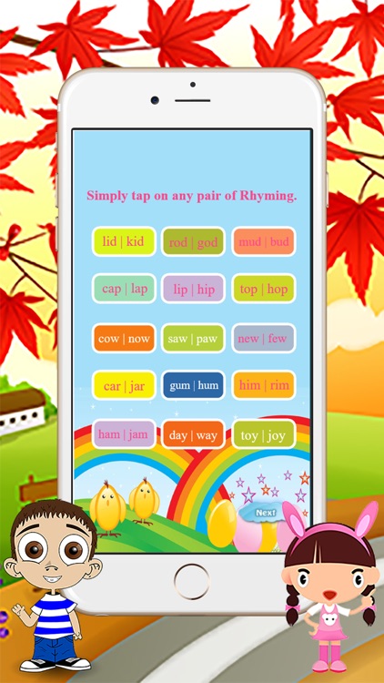 Easy Rhyming Words Activities