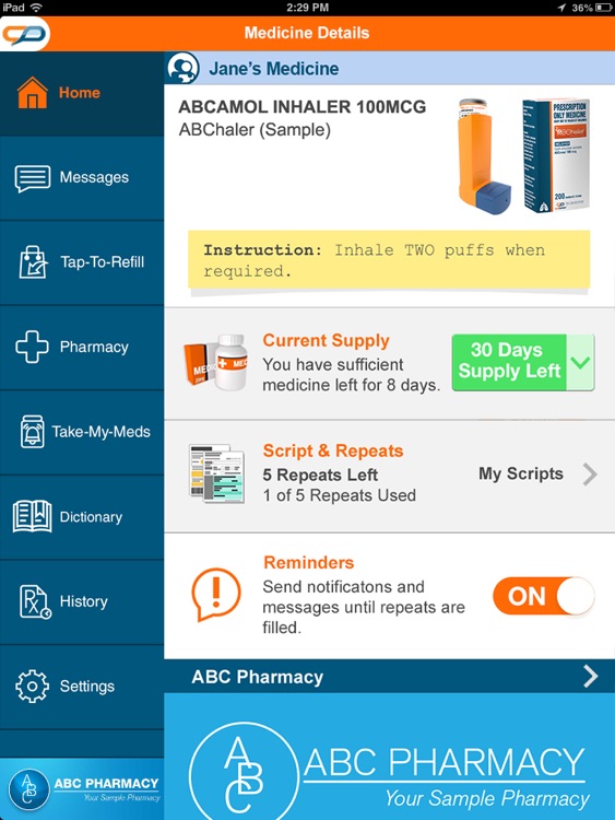 MedAdvisor for iPad