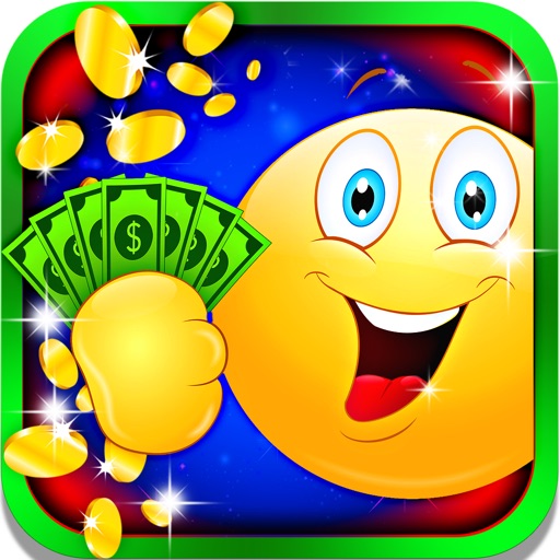 Extra Emoji Emoticon Slot Machine: Win cool free prizes and add daily gold coins icon