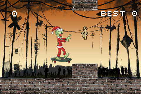 Jumpy Zombie Santa screenshot 2
