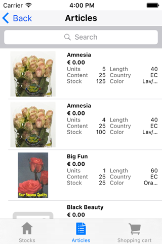 Harvest Wholesale Floral Inc. screenshot 2