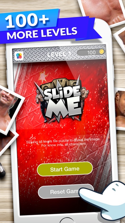 Slide Me Characters "for WWE Wrestling Superstars"