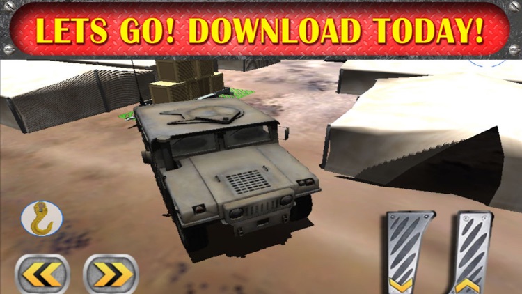 Army Humvee 3D Parking Simulator - Realistic Car Driving Test screenshot-4