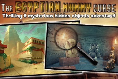 The Egyptian Mummy Curse - Egypt Hidden Objects Mystery screenshot 4