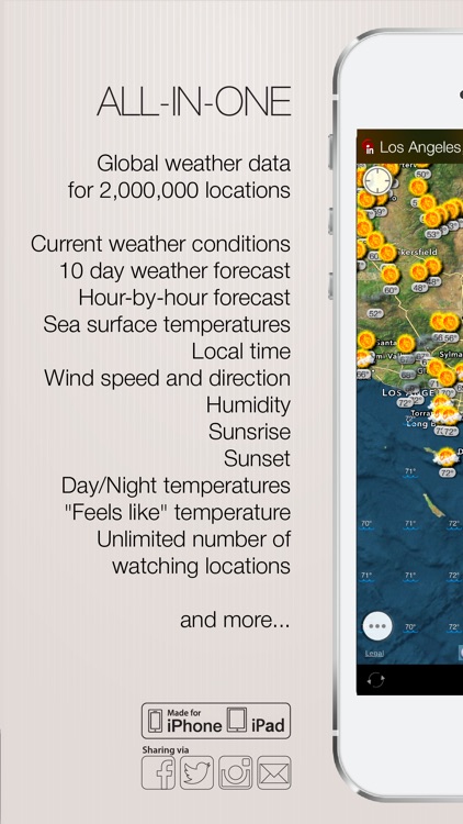 World Weather Map HD screenshot-3