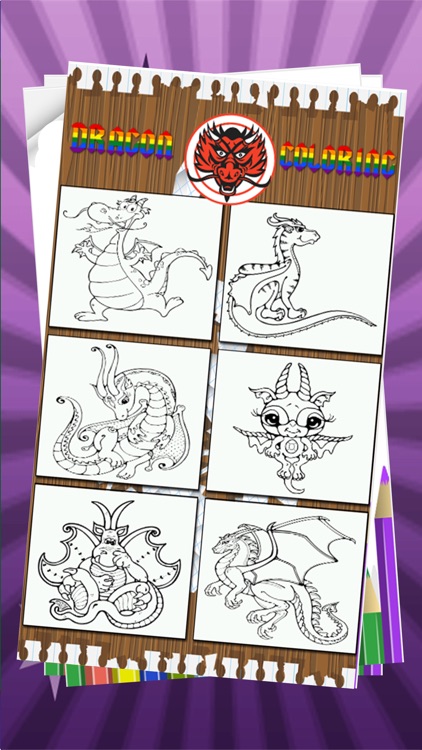 My Pet Dragon Coloring Book For Kids : Learn To Paint Little Dragon Cartoon And Monster Picture Free