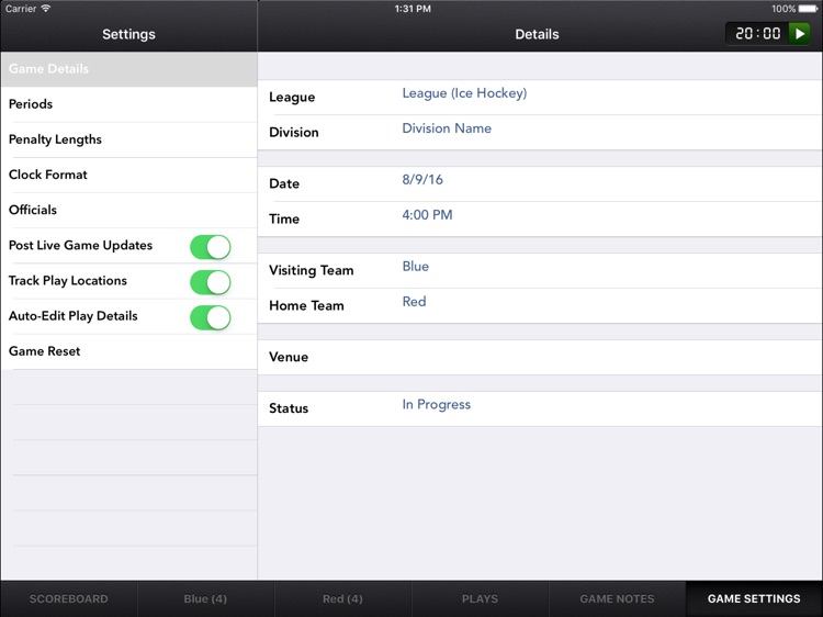 SportsEngine Hockey Scorekeeper screenshot-3