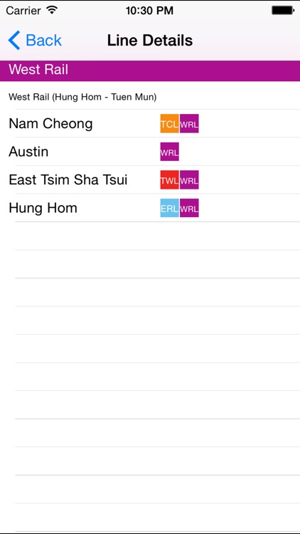 Hongkong Metro Route Planner screenshot-3