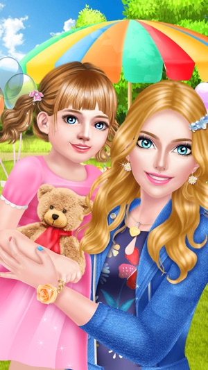 Mom & Baby Daughter Makeover - Family Party Salon(圖2)-速報App