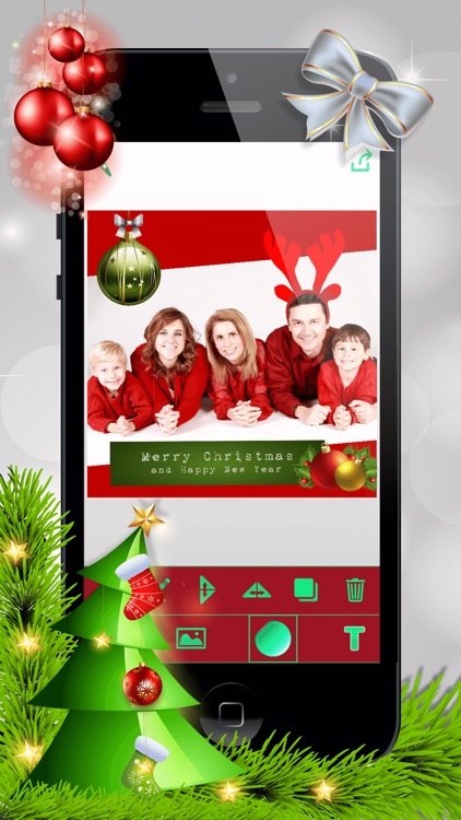 Christmas Photo Booth: Xmas Sticker Picture Editor