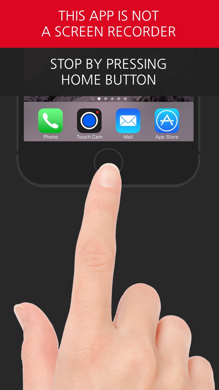Touch Camera - Fast Recording and Burst