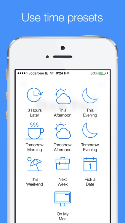 Later - Create Quick Reminders With Presets screenshot-0