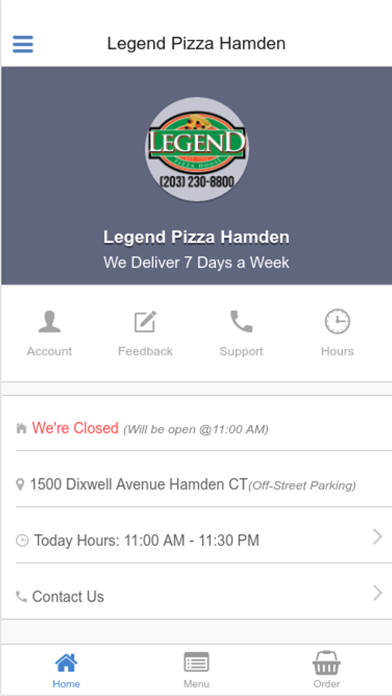 How to cancel & delete Legend Pizza Hamden from iphone & ipad 2