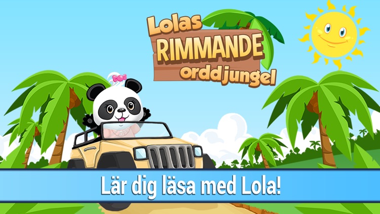Lär dig läsa med Lola - Lolas Rimmande orddjungel