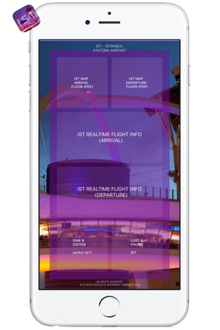 IST AIRPORT - Realtime Info, Map, More - ISTANBUL ATATÜRK AIRPORT screenshot 2