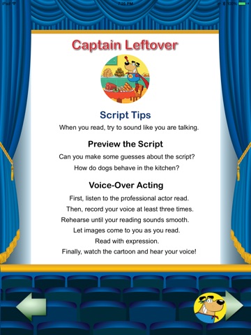 Captain Leftover - Adventure in Voice-Over Acting screenshot 2