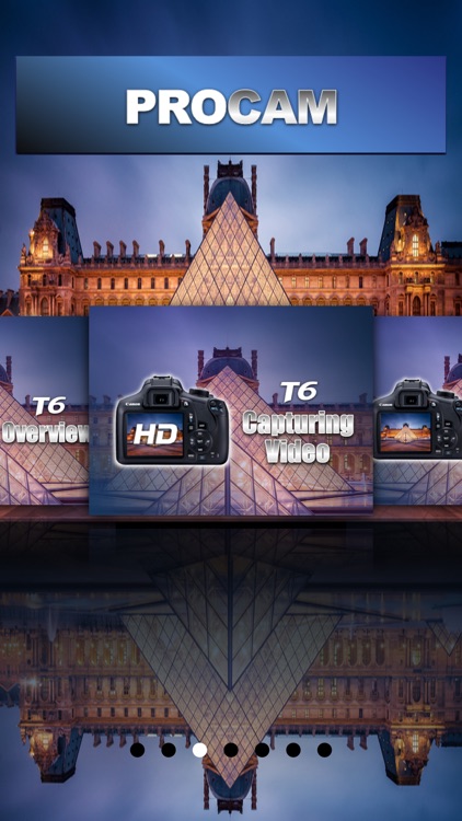 PROCAM for Canon T6 Rebel EOS 1300D